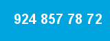 924 857 78 72 924 857 78 72